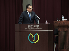 A Lecture by Ambassador Extraordinary and Plenipotentiary of Republic of Peru to Japan Commemorating the Yamaguchi University’s 200th Anniversary is Held