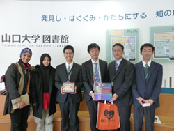 Fifteen-Member Delegation including staff　from University of Technology Malaysia Visit Yamaguchi University